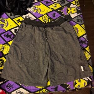 Fila Men's Charcoal Athletic Shorts